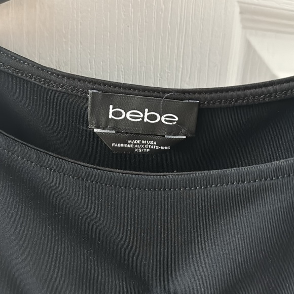 bebe sequin crop top - Picture 3 of 4